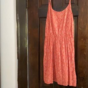 Old Navy coral dress